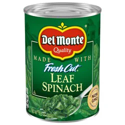 Del Monte Fresh Cut Leaf Spinach, 13.5 oz Can