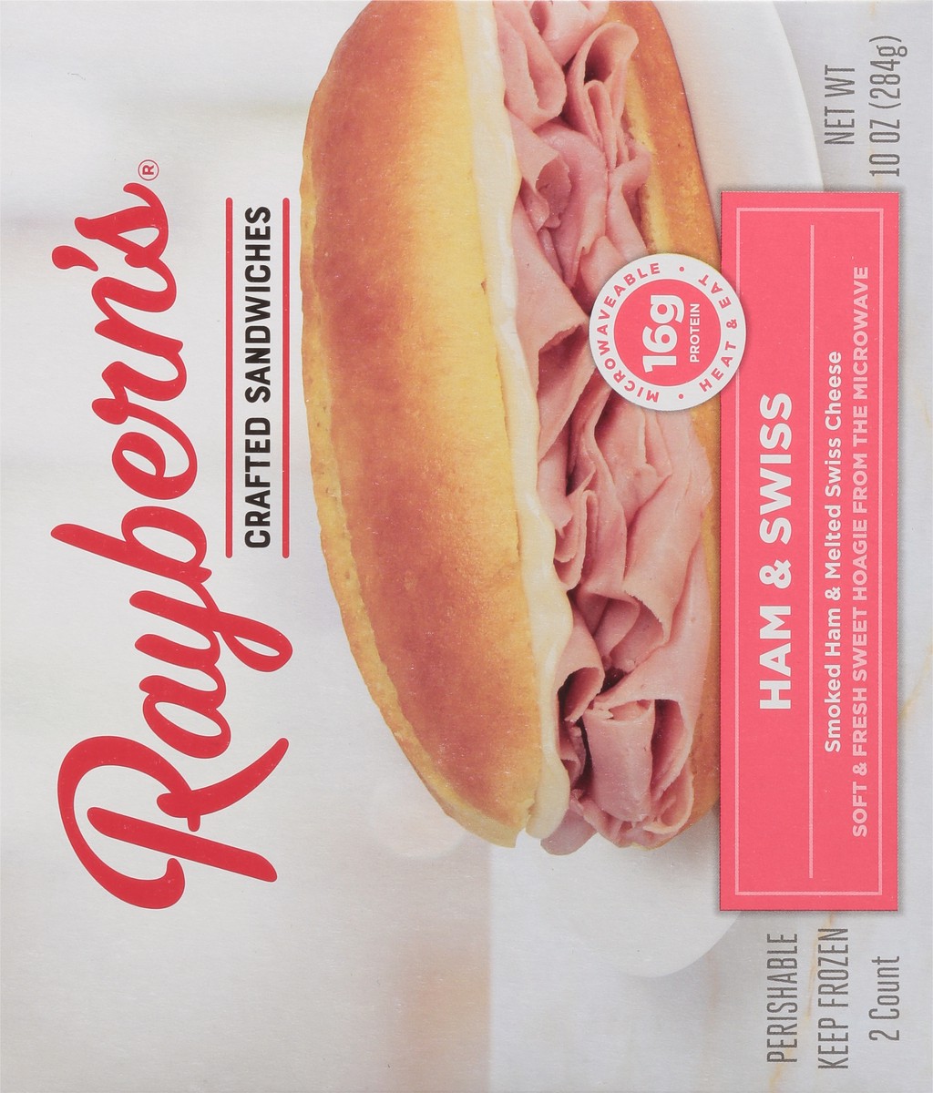 slide 13 of 16, Raybern's Crafted Ham & Swiss Sandwiches 2 ea, 2 ct