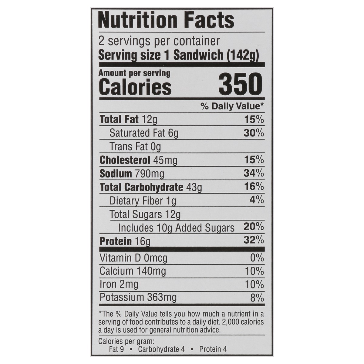 slide 7 of 16, Raybern's Crafted Ham & Swiss Sandwiches 2 ea, 2 ct