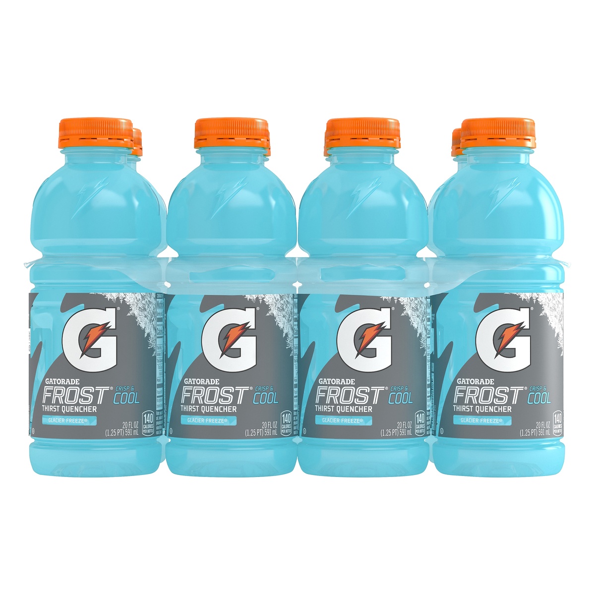 slide 1 of 5, Gatorade Frost Glacier Freeze Sports Drink, 8 ct; 20 oz