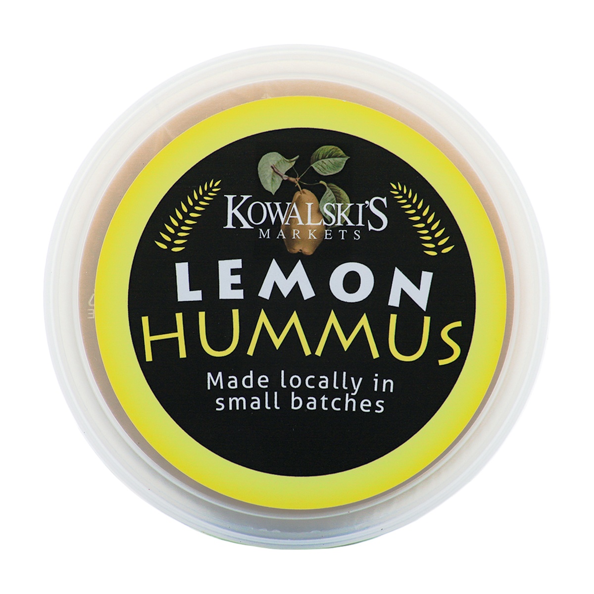 slide 1 of 1, Kowalski's Lemon Hummus, 8 oz