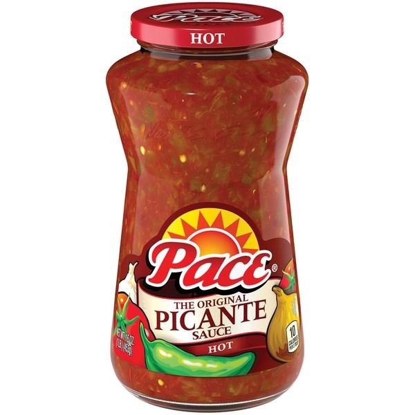 slide 1 of 5, Pace Hot Picante Sauce, 16 oz