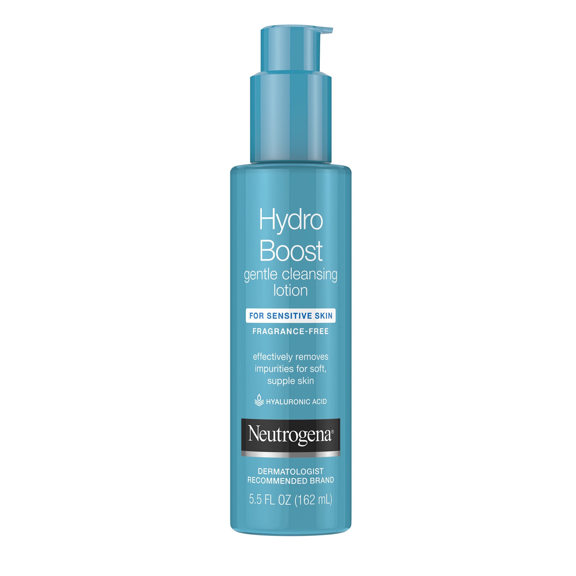 slide 6 of 8, Neutrogena Hydro Boost Gentle Cleansing and Hydrating Face Lotion and Makeup Remover, Oil-Free for Sensitive Skin, 5.0 fl. oz, 5 fl oz