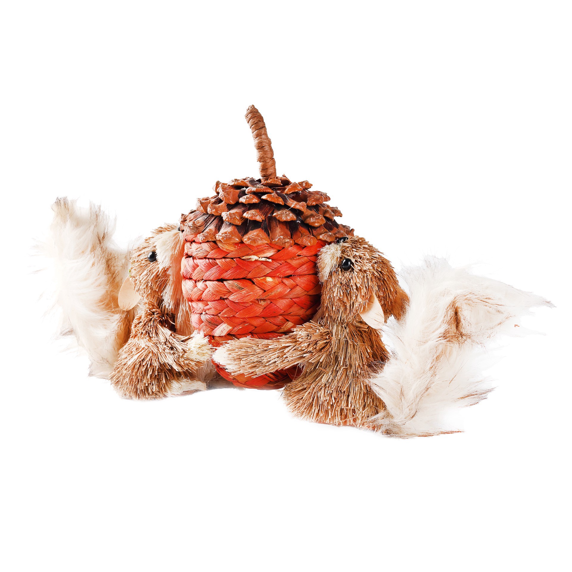 slide 3 of 3, 12.5" Two Squirrels With Acorn By Ashland, 12.5 in