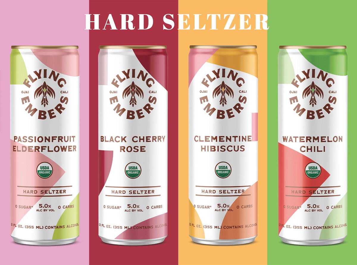 slide 4 of 10, Flying Embers Hard Seltzer Variety, 12 ct; 12 fl oz