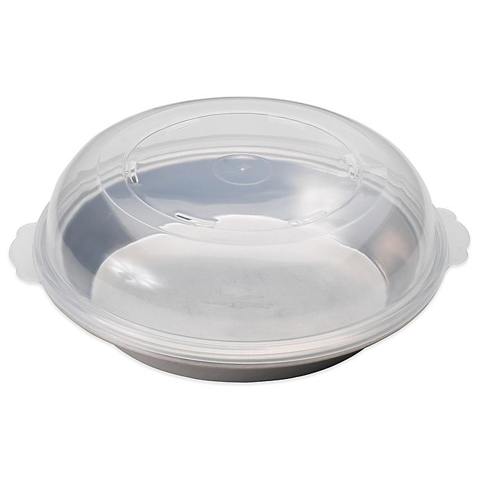 slide 1 of 1, Nordic Ware Pie Pan with Dome Lid, 1 ct