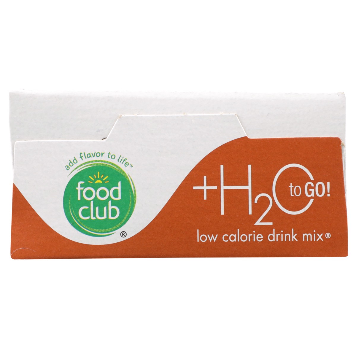 slide 5 of 9, Food Club +h2o To Go!, Lemon Iced Tea Low Calorie Drink Mix, 10 ct