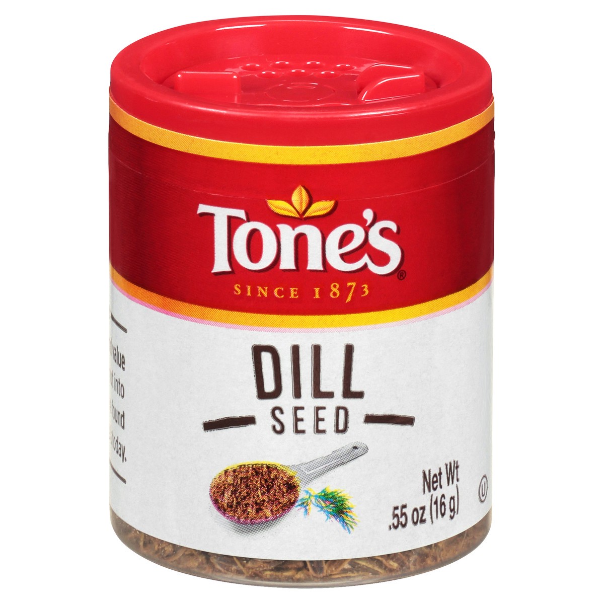 slide 1 of 3, Tone's Dill Seed, 0.55 oz, 0.55 oz