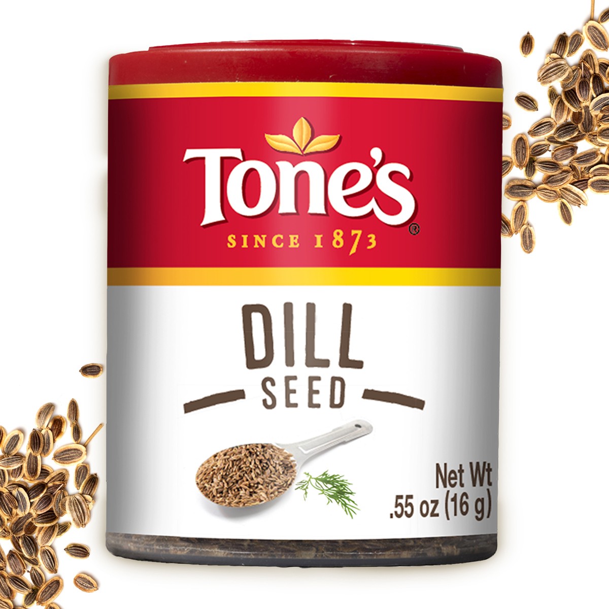 slide 1 of 3, Tone's Dill Seed, 0.55 oz, 0.55 oz