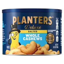 Planters Deluxe Whole Salted Cashews 8.5 oz