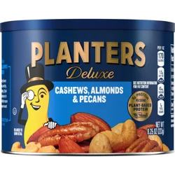 Planters Deluxe Cashews, Almonds & Pecans - 8.25 oz