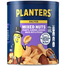 Planters Salted Mixed Nuts - 15 oz