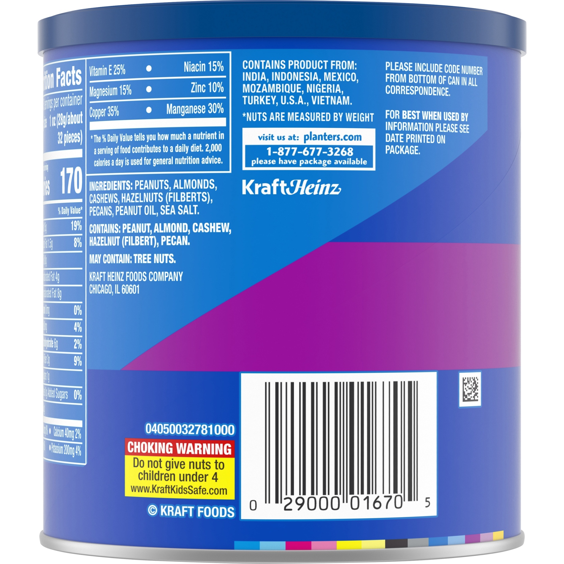 slide 14 of 14, Planters Salted Mixed Nuts - 15 oz, 15 oz