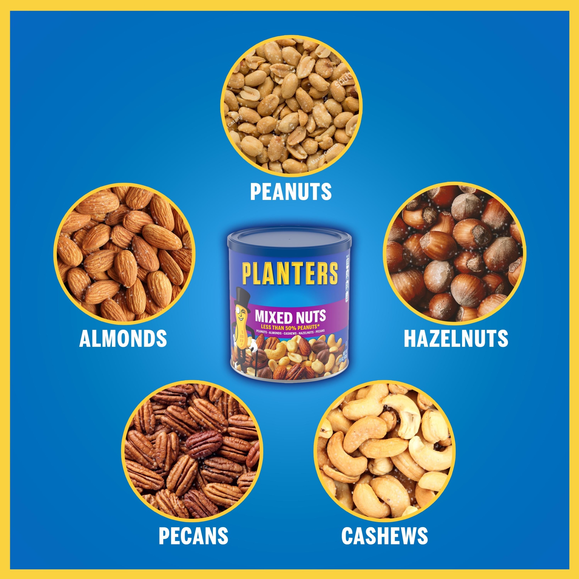 slide 7 of 14, Planters Salted Mixed Nuts - 15 oz, 15 oz