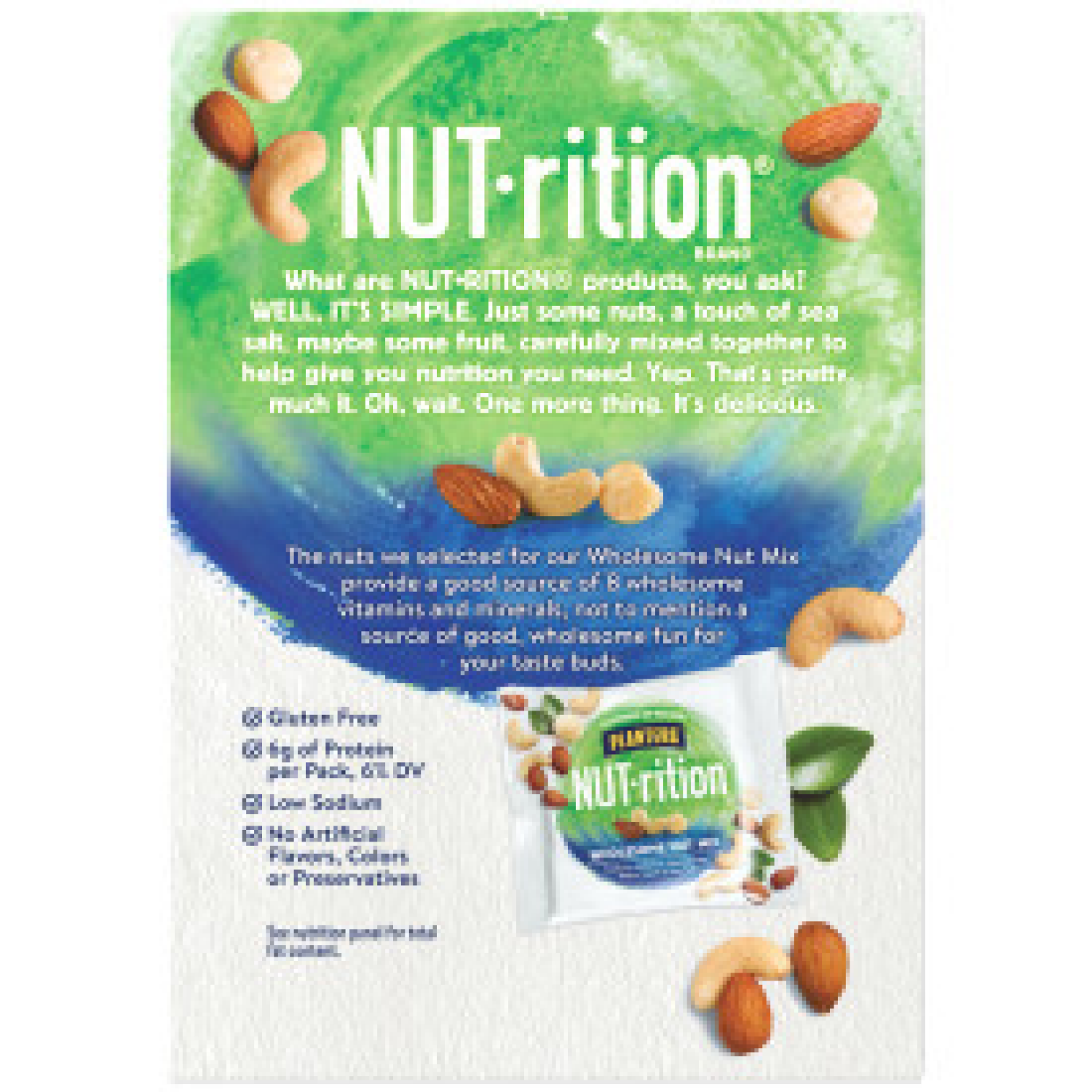 slide 4 of 4, Planters Nut-Rition Nut Mix Wholesome - 6-1.25 Oz, 1 ct