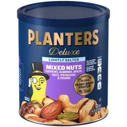 Planters Deluxe Lightly Salted Mixed Nuts 15.25 oz