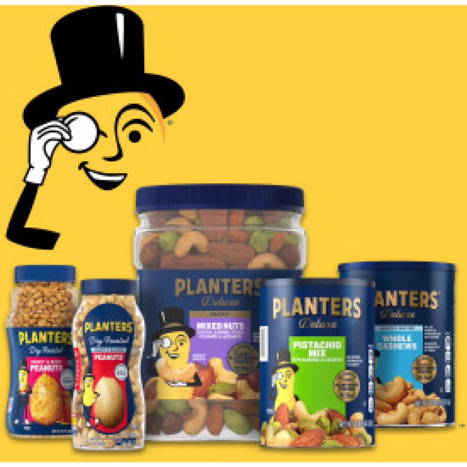 slide 4 of 5, Planters Deluxe Mixed Nuts 15.25 oz, 15.25 oz
