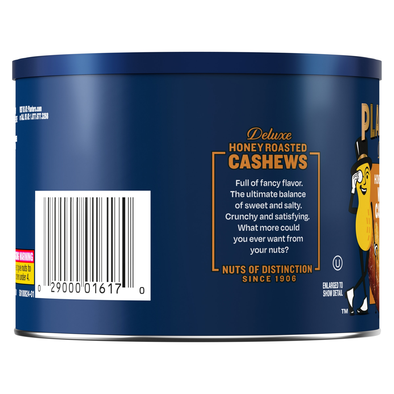 slide 4 of 8, Planters Deluxe Cashews Honey Roasted - 6 ct, 6 ct