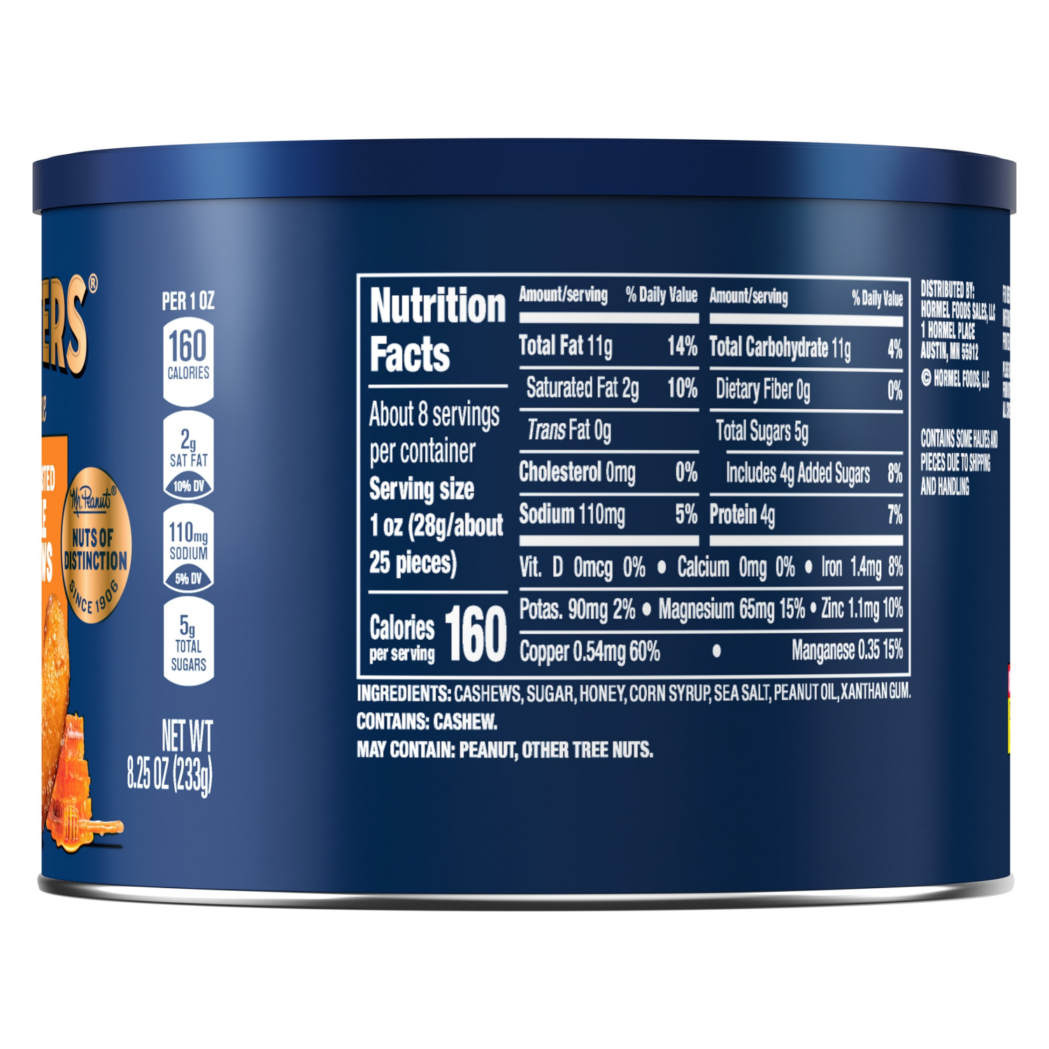 slide 5 of 8, Planters Deluxe Cashews Honey Roasted - 6 ct, 6 ct