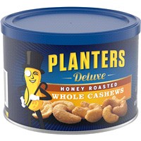 slide 8 of 17, Planters Deluxe Cashews Honey Roasted, 6 ct