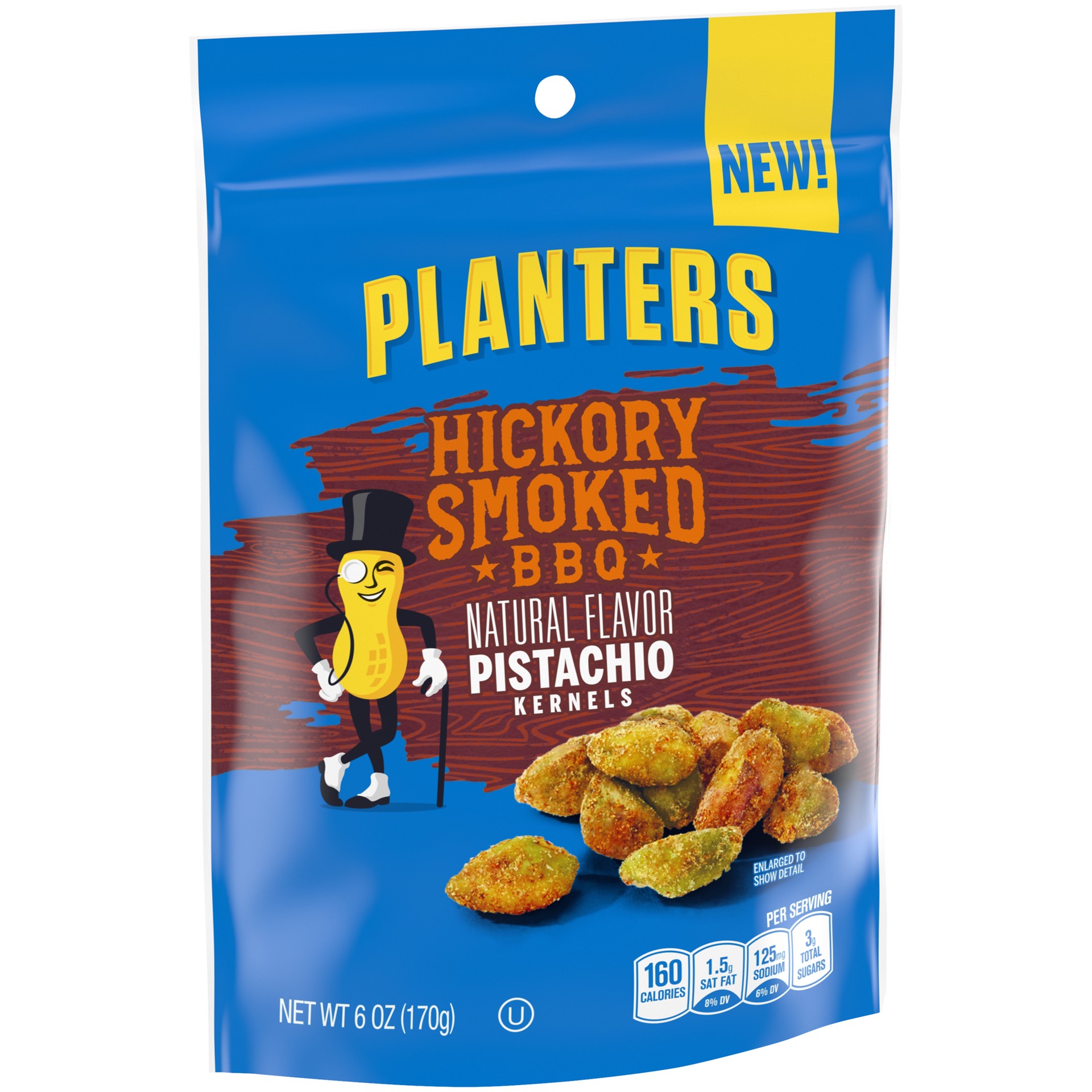 slide 2 of 6, Planters Deluxe Hickory Smoked BBQ Pistachio Kernels 6 oz, 6 oz