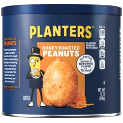 Planters Honey Roasted Peanuts 12 oz