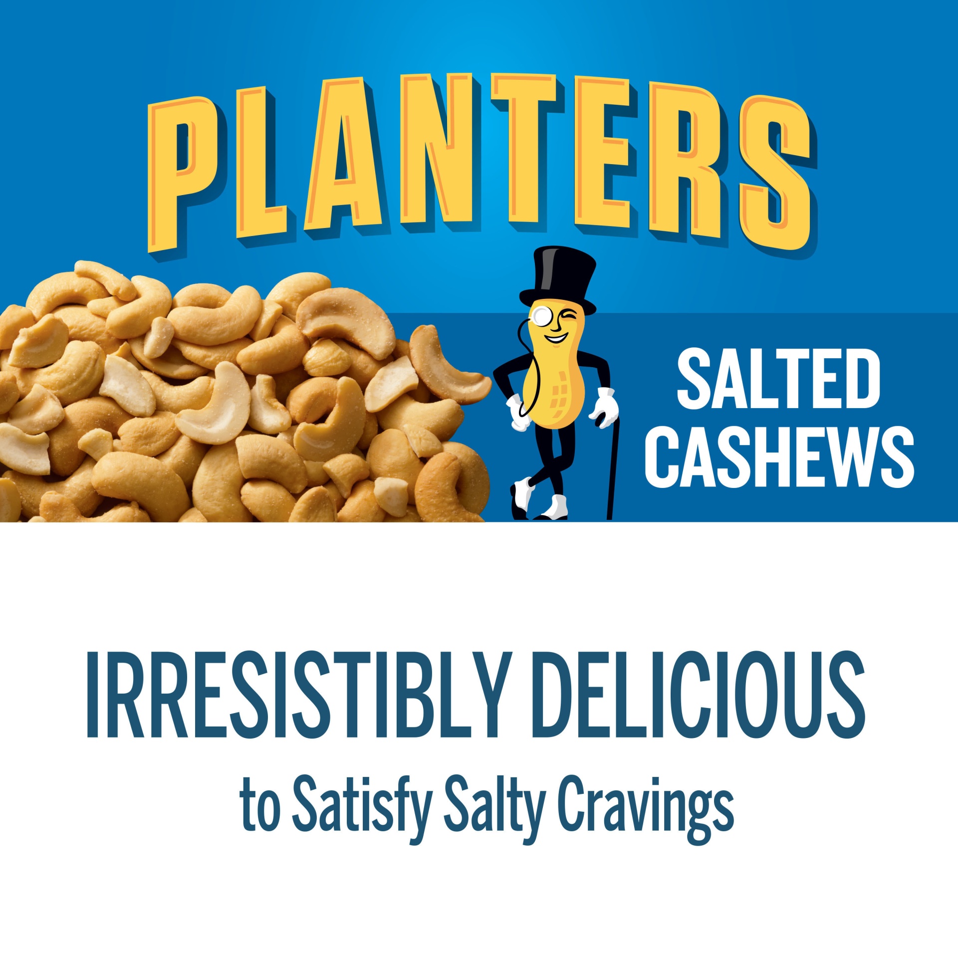 slide 3 of 8, Planters Salted Cashews, 1.5 oz Pack, 1.5 lb