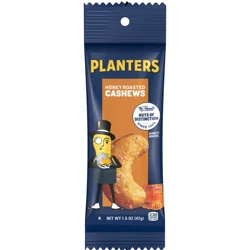 Planters Honey Roasted Cashews 1.5 oz