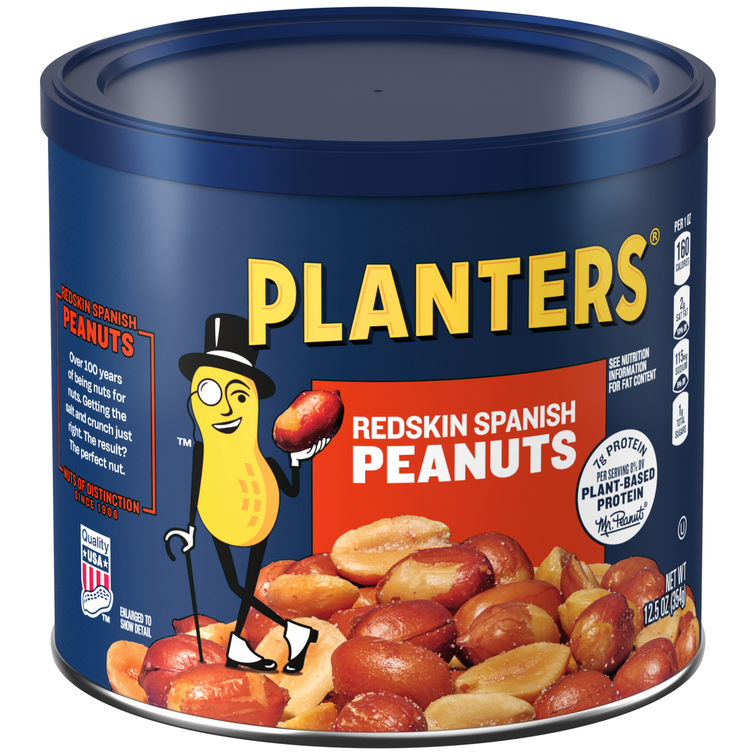 slide 3 of 4, Planters Redskin Spanish Peanuts 12.5 oz, 12.5 oz