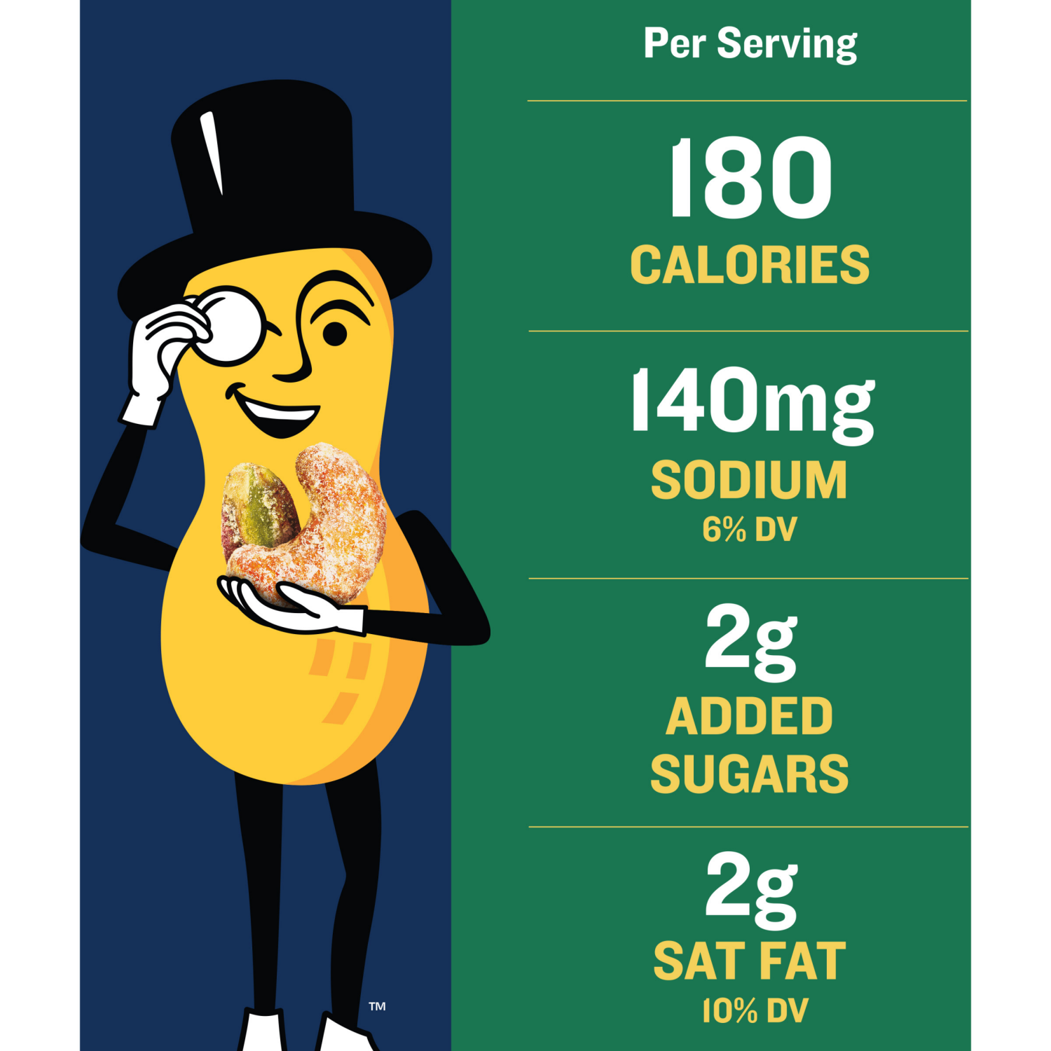 slide 6 of 7, Planters Nut Duos Peppercorn/Parmesan Flavored Pistachios & Cashews 5 oz, 5 oz