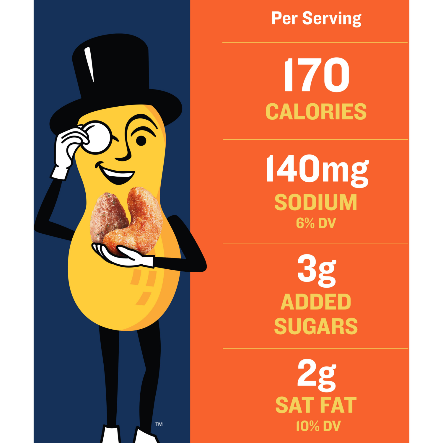 slide 6 of 7, Planters Nut Duos Ranch/Buffalo Flavored Almonds & Cashews 5 oz, 5 oz