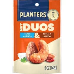 Planters Nut Duos Ranch/Buffalo Flavored Almonds & Cashews 5 oz