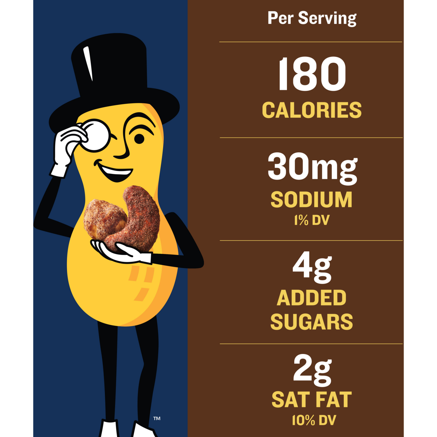 slide 4 of 5, Planters Nut Duos Espresso/Cocoa Flavored Hazelnut & Cashews 5 oz, 5 oz