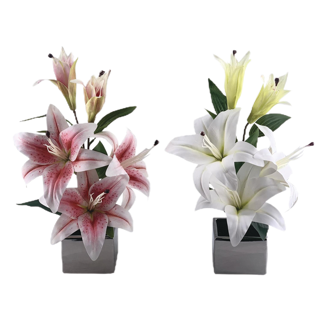 slide 1 of 1, CREATIVE HOME 13In Artificial Lilies, 1 ct