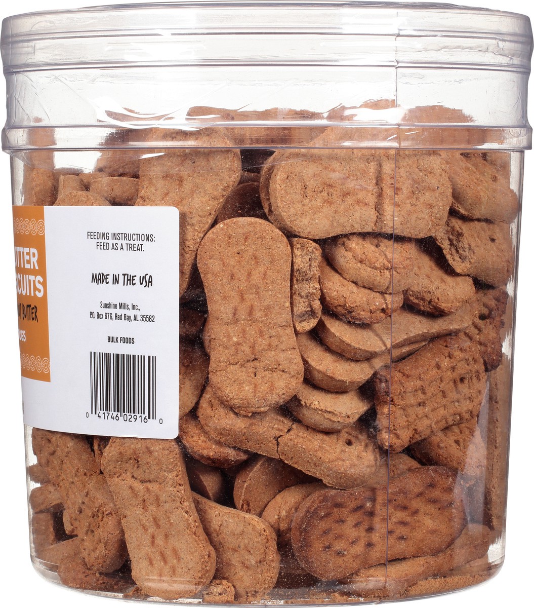 slide 7 of 11, Sunshine Mills Peanut Butter Flavor Biscuits Treats For Dogs 6 lb, 6 lb