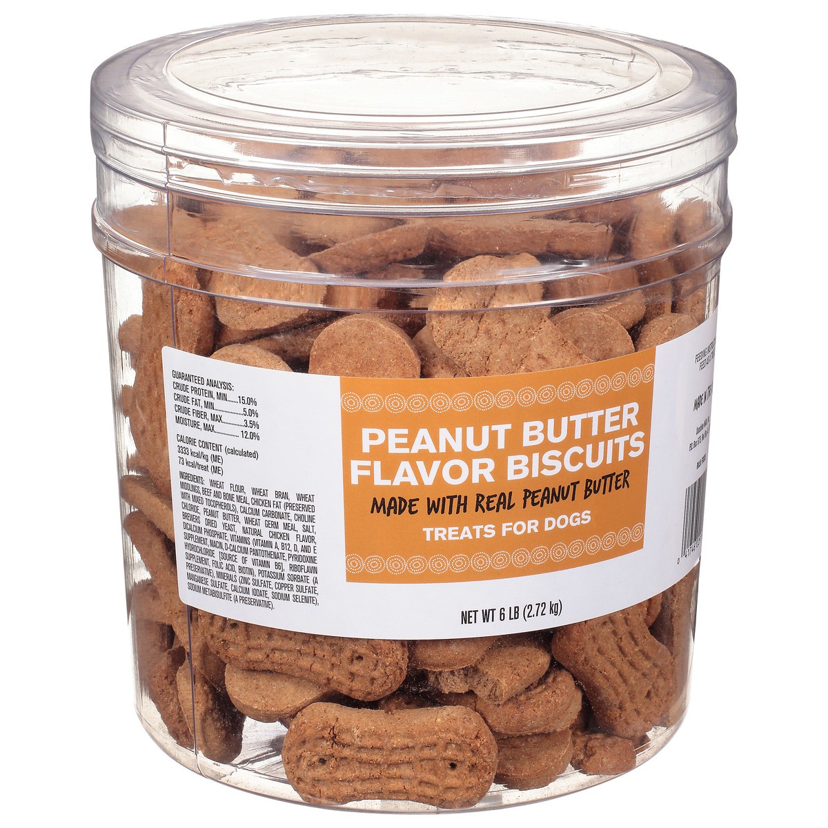 slide 6 of 11, Sunshine Mills Peanut Butter Flavor Biscuits Treats For Dogs 6 lb, 6 lb