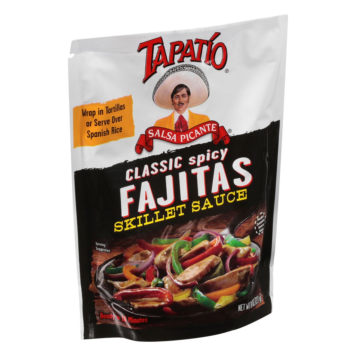 slide 3 of 12, Tapatio Salsa Picante Fajitas Classic Spicy Skillet Sauce 8 oz, 8 oz