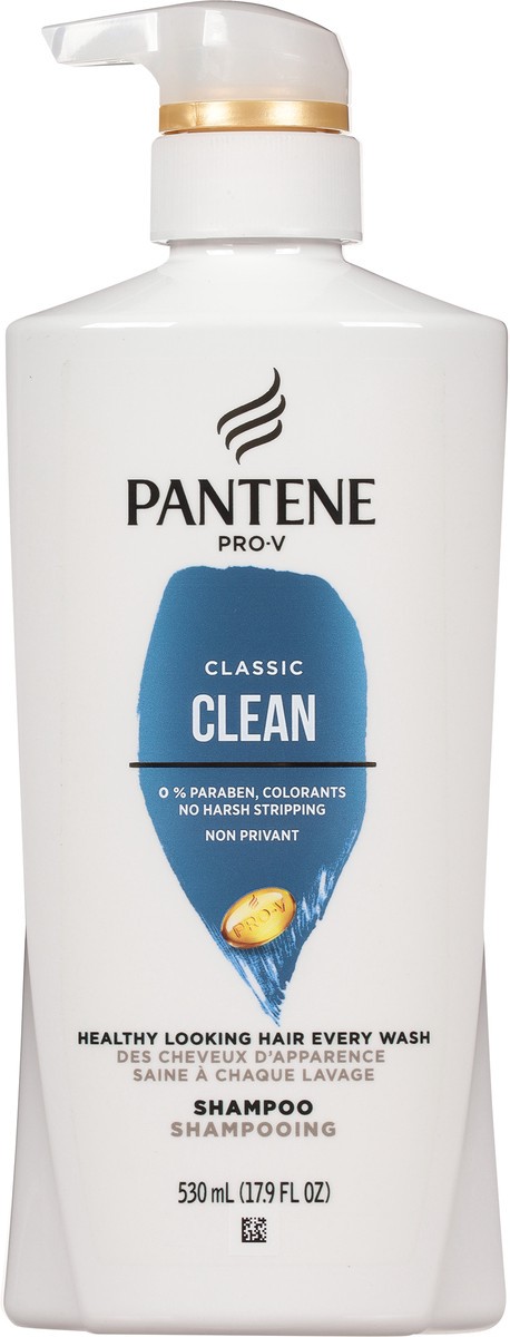 slide 2 of 9, Pantene Classic Clean 72 HR NOURISHMENT Shampoo 17.9 FL OZ/530mL, 17.9 oz