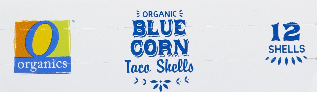 slide 7 of 7, O Organics Organic Blue Corn Taco Shells, 12 ct; 5.5 oz