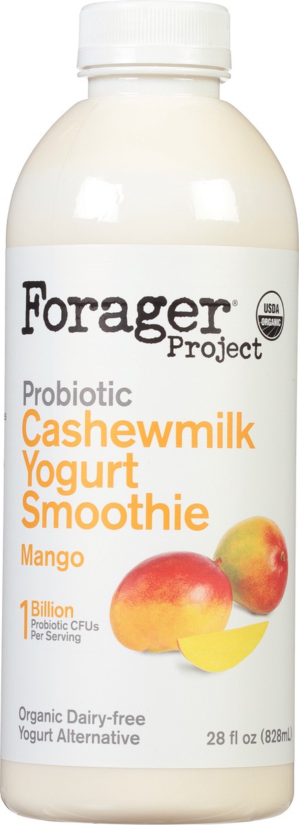 slide 9 of 9, Forager Project Dairy Free Organic Probiotic Mango Cashewmilk Yogurt 28 fl oz, 28 fl oz