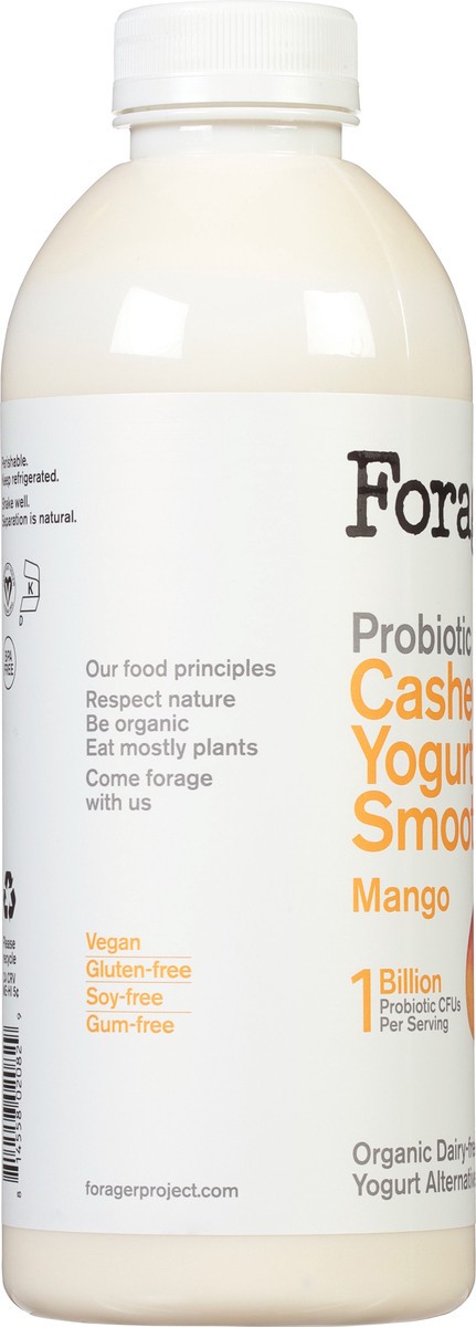 slide 3 of 9, Forager Project Dairy Free Organic Probiotic Mango Cashewmilk Yogurt 28 fl oz, 28 fl oz