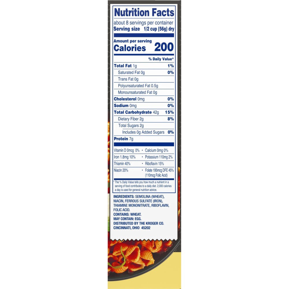 slide 2 of 6, Kroger Small Shell Macaroni, 16 oz