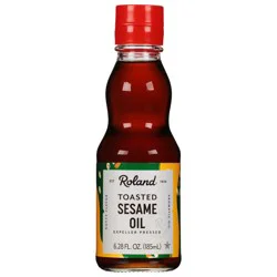 Roland Expeller Pressed Toasted Sesame Oil 6.28 fl oz