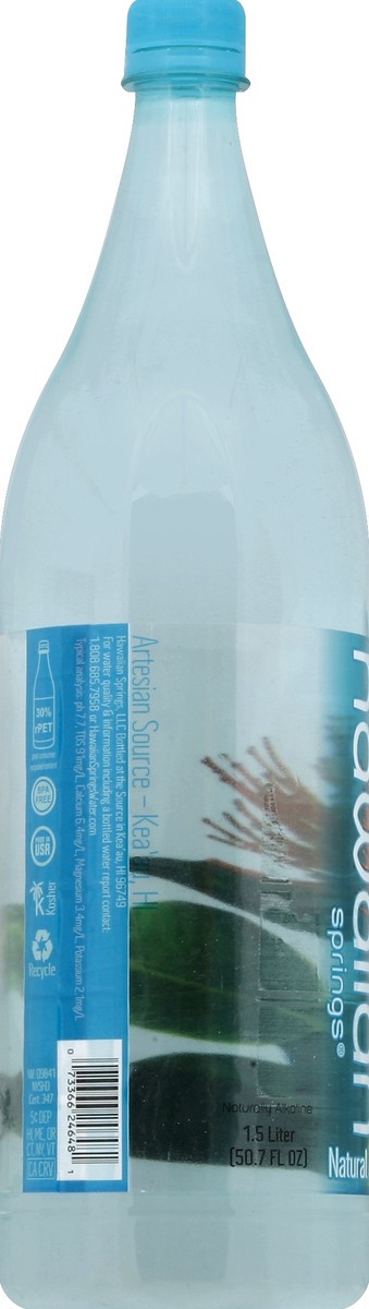 slide 3 of 4, HAWAIIAN SPRING WATER Atesan Water Natural, 50.7 oz