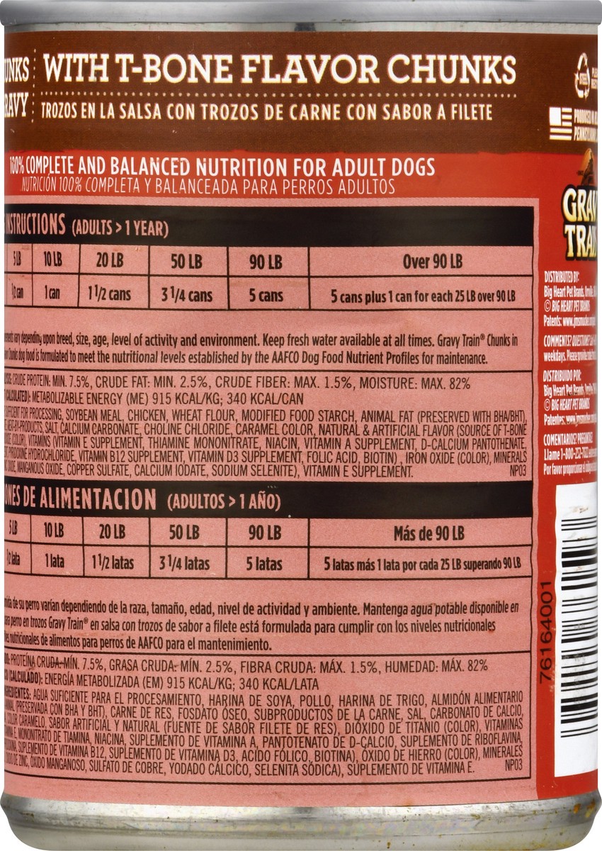 slide 6 of 9, 1/13.2Oz Grvytrn Chnks In Grvy Wth Tbone, 13.2 oz