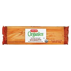 H-E-B Organics Whole Wheat Spaghetti