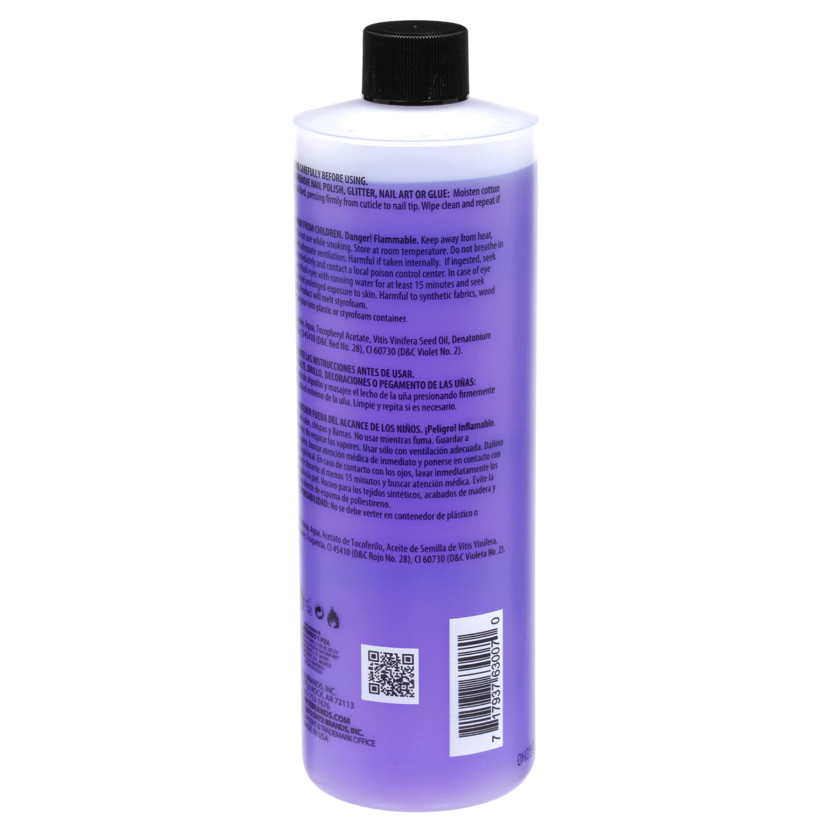 slide 3 of 4, Onyx Professional Lavender Scented Moisturizing Formula Nail Polish Remover, 16 fl oz