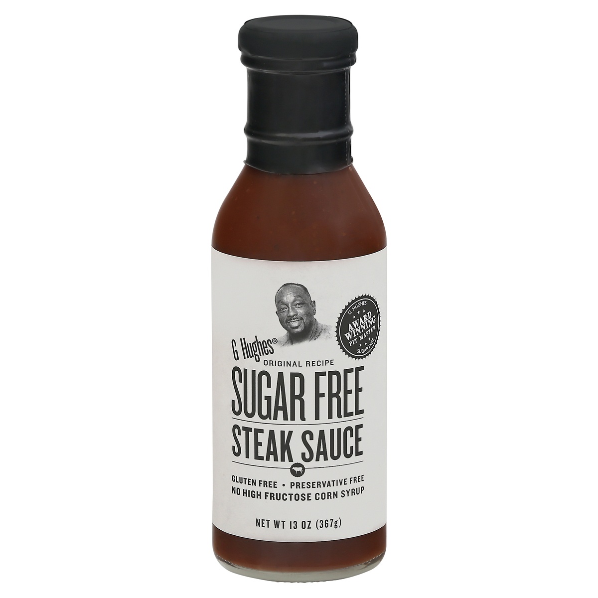 slide 1 of 1, G Hughes Sugar Free Steak Sauce 13 oz, 