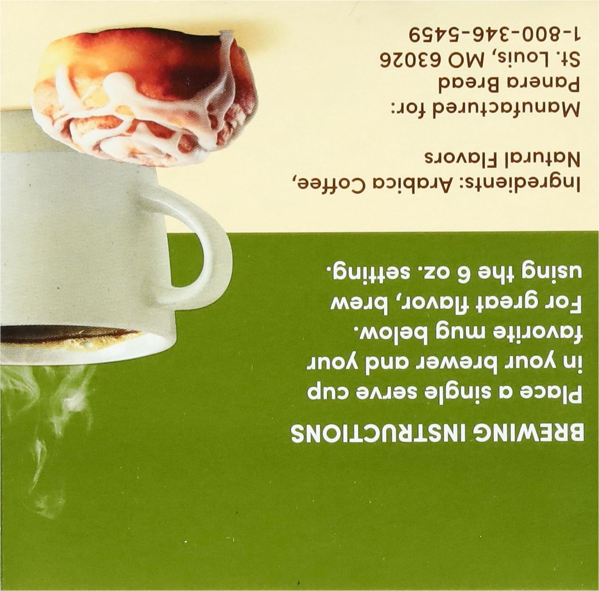 slide 4 of 15, Panera Bread 100% Arabica Cinnamon Roll Coffee 10 - 0.42 oz Cups, 10 ct