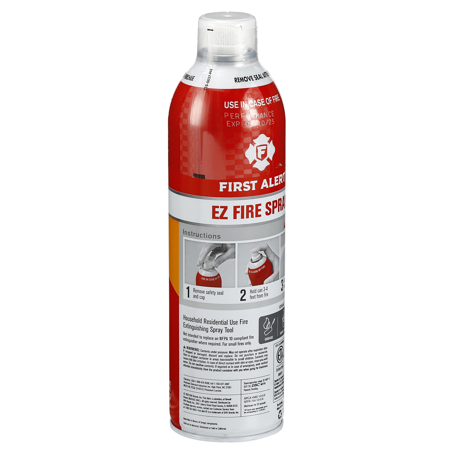 slide 2 of 2, First Alert Tundra Fire Extinguishing Spray, 14 oz